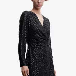 Mango Short Sequin Dress