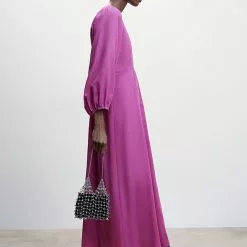 Mango Puffed Sleeves Dress -Mango popular store mango 1431 3549046 5