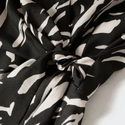 Mango Knot Print Dress -Mango popular store mango 1434 5226936 6