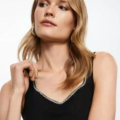 Mango Strass Corazon Neckline Top 9 Mango Strass Corazon Neckline Top -Mango popular store mango 1434 9467436 3