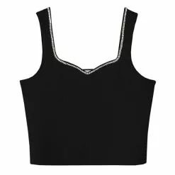 Mango Strass Corazon Neckline Top 11 Mango Strass Corazon Neckline Top -Mango popular store mango 1435 9467436 5