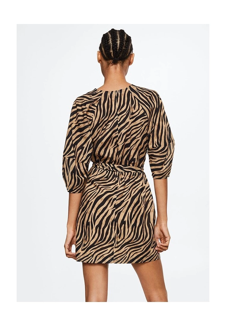 Mango Animal Print Dress 4 Mango Animal Print Dress - Image 2