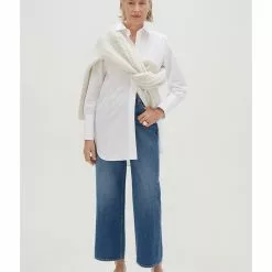 Mango Long Poplin Shirt -Mango popular store mango 1463 5280826 5