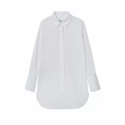 Mango Long Poplin Shirt -Mango popular store mango 1463 5280826 6