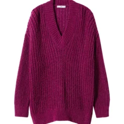 Mango V-Neckline Oversize Sweater 11 Mango V-Neckline Oversize Sweater -Mango popular store mango 1464 1442536 5