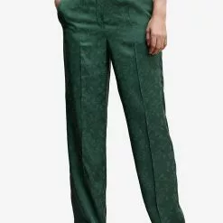 Mango Jacquard Suit Trousers