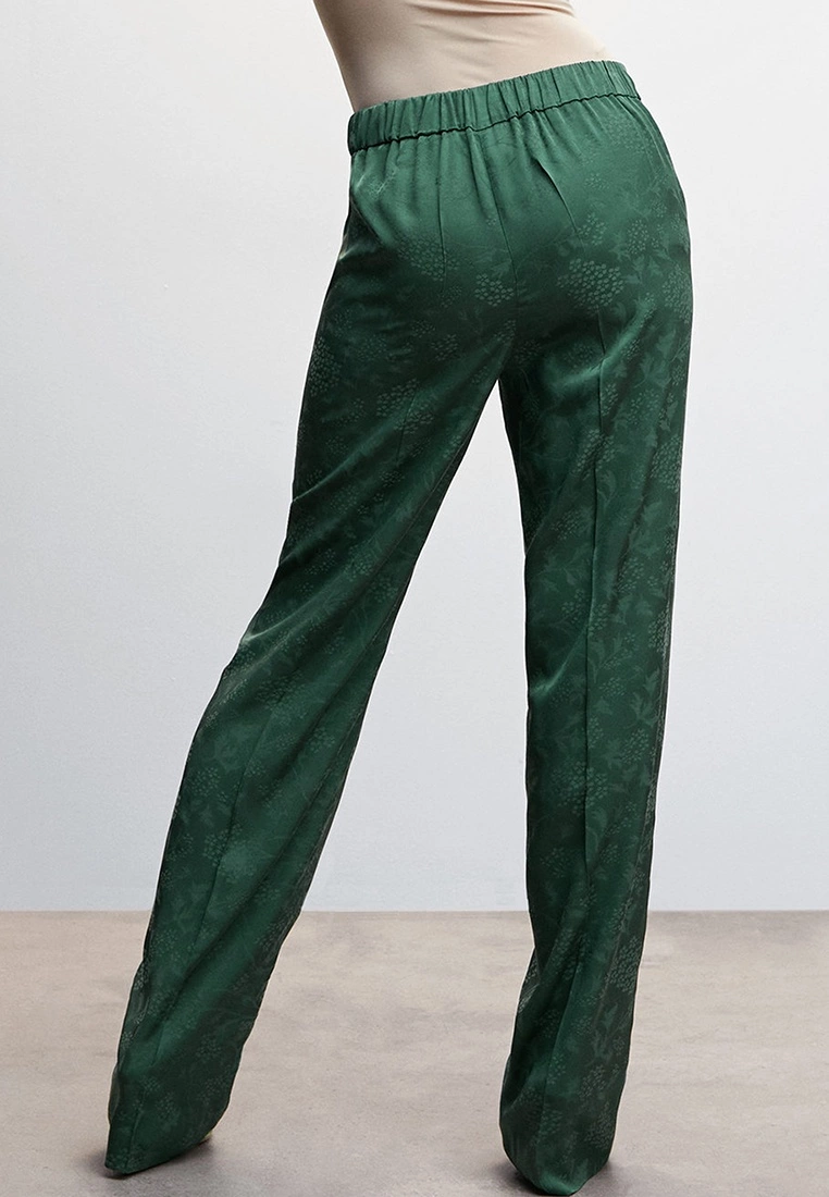 Mango Jacquard Suit Trousers 4 Mango Jacquard Suit Trousers - Image 2