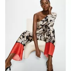 Mango Asymmetric Printed Blouse 11 Mango Asymmetric Printed Blouse -Mango popular store mango 1469 8440826 5