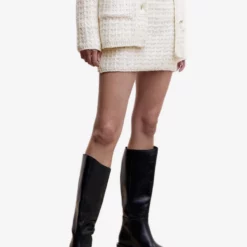 Mango Knitted Mini Skirt