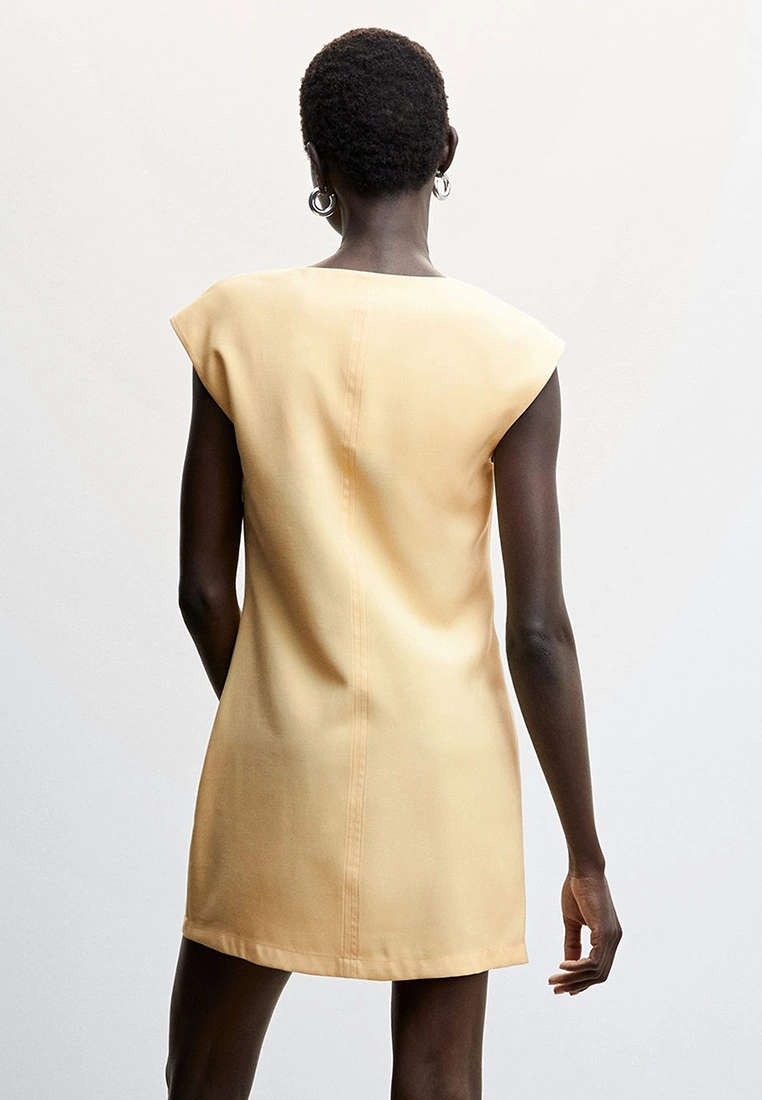 Mango V-Neckline Short Dress 4 Mango V-Neckline Short Dress - Image 2