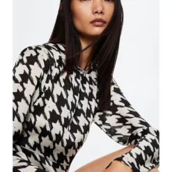 Mango Houndstooth Mini Dress 11 Mango Houndstooth Mini Dress -Mango popular store mango 1486 6751626 4