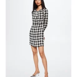 Mango Houndstooth Mini Dress 12 Mango Houndstooth Mini Dress -Mango popular store mango 1487 6751626 5