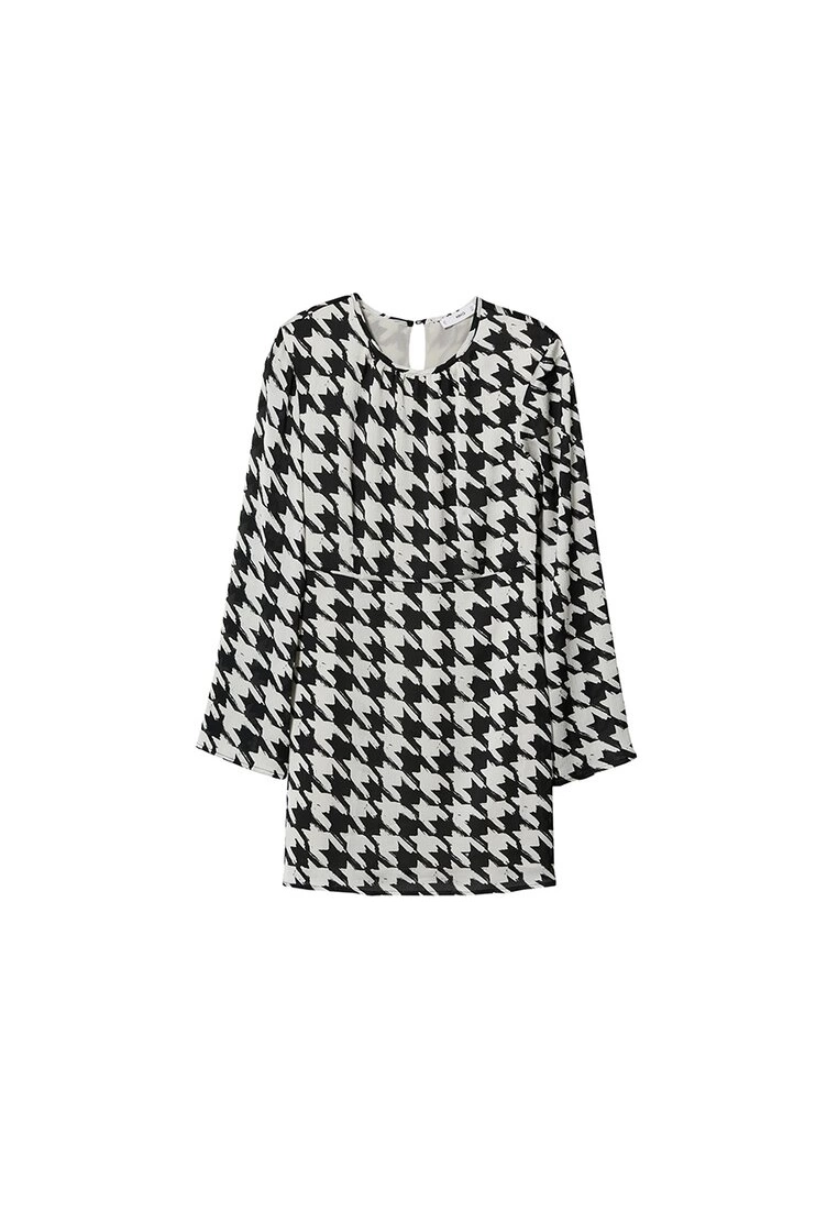 Mango Houndstooth Mini Dress 8 Mango Houndstooth Mini Dress - Image 6