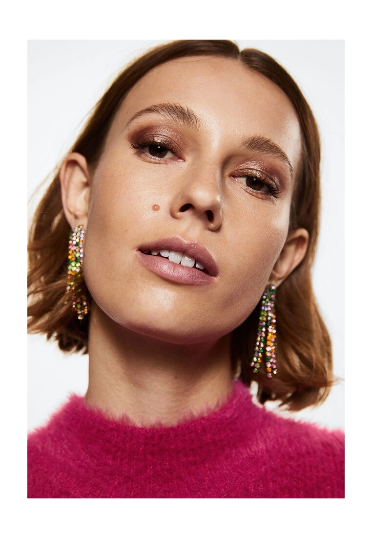 Mango Knitted Dress With Fur Effect 5 Mango Knitted Dress With Fur Effect - Image 3