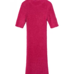 Mango Knitted Dress With Fur Effect 19 Mango Knitted Dress With Fur Effect -Mango popular store mango 1500 7126626 6