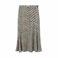 Mango Printed Seams Skirt -Mango popular store mango 1535 1916626 6