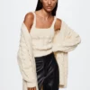 Mango Pearl Braided Knitted Top 2 Mango Pearl Braided Knitted Top -Mango popular store mango 1552 6667436 1