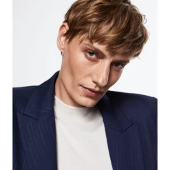 Mango Pinstripe Suit Blazer -Mango popular store mango 1552 6894626 4