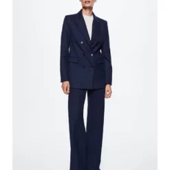 Mango Pinstripe Suit Blazer -Mango popular store mango 1552 6894626 5