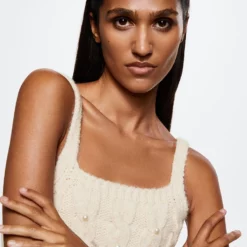 Mango Pearl Braided Knitted Top 9 Mango Pearl Braided Knitted Top -Mango popular store mango 1553 6667436 3