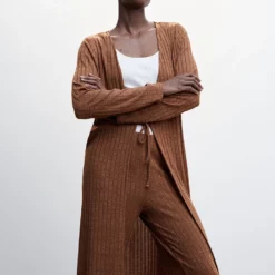 Mango Ribbed Knit Trousers -Mango popular store mango 1556 0316936 3