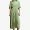 Mango Pleated Midi Dress -Mango popular store mango 1558 4816936 1