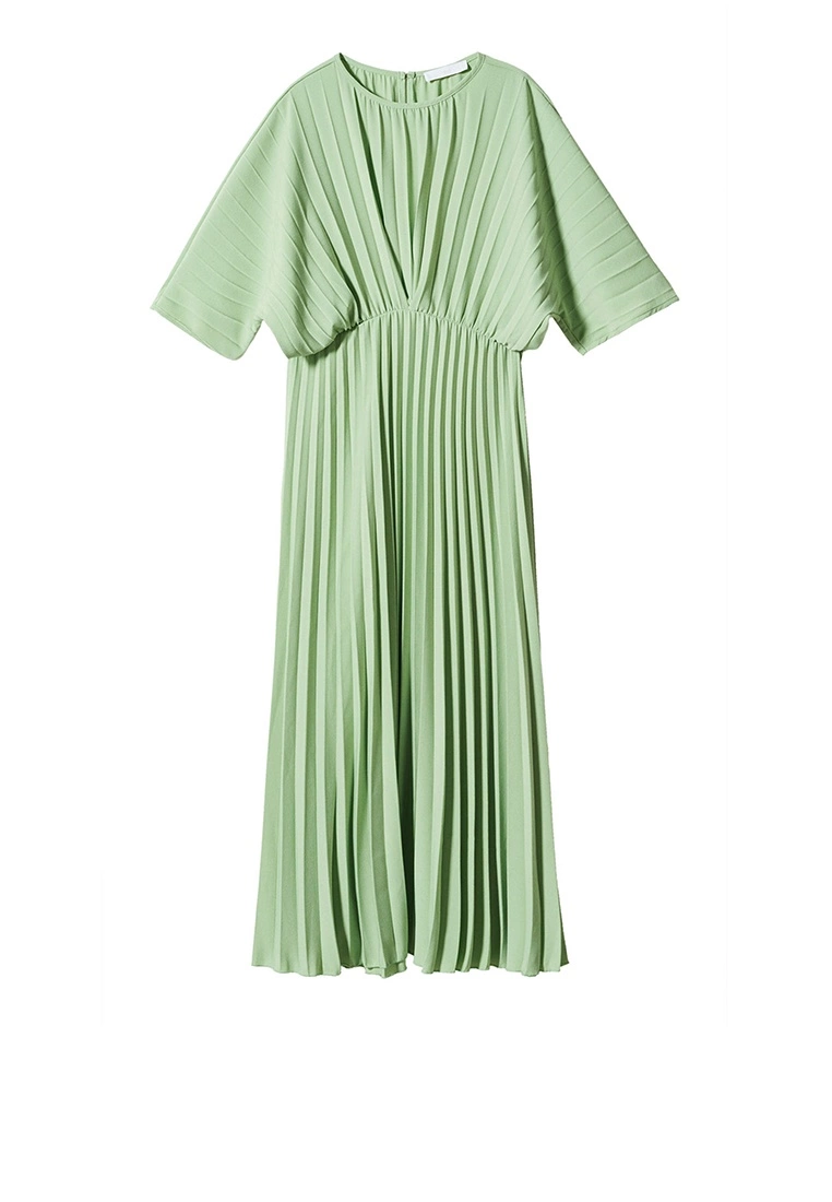 Mango Pleated Midi Dress 8 Mango Pleated Midi Dress - Image 6