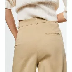 Mango Pleat Detail Cotton Trousers -Mango popular store mango 1562 3851626 4