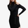 Mango Ribbed Turtleneck Dress -Mango popular store mango 1566 1415936 1