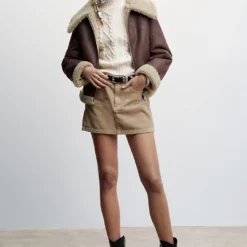 Mango Braided Turtleneck Sweater -Mango popular store mango 1577 6267436 4