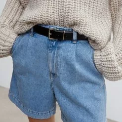 Mango Slouchy Pleated Shorts -Mango popular store mango 1582 0532536 3