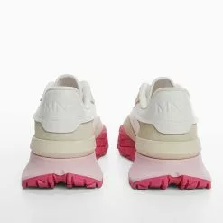 Mango Leather Panel Sneakers -Mango popular store mango 1598 9277436 3