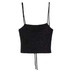 Mango Cross Back Lurex Top -Mango popular store mango 1601 7432536 5