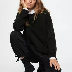 Mango Round-Neck Knitted Sweater -Mango popular store mango 1603 0342536 6