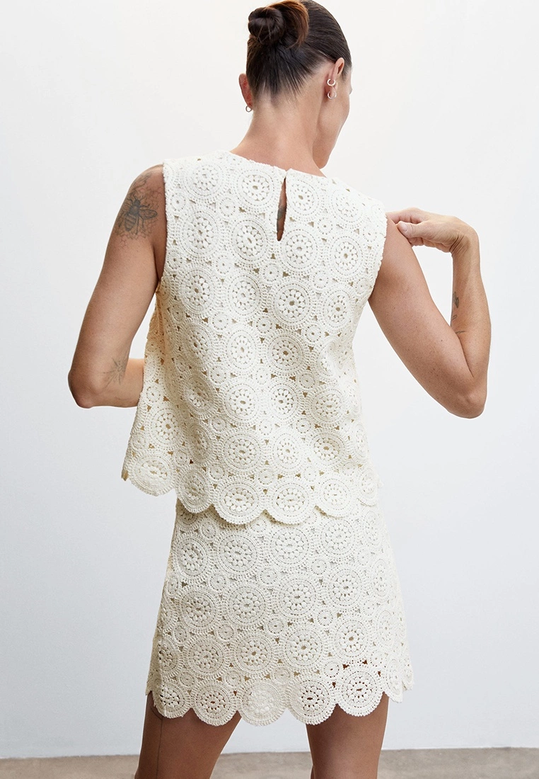 Mango Openwork Skirt 4 Mango Openwork Skirt - Image 2