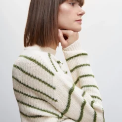 Mango Lurex Stripes Sweater 13 Mango Lurex Stripes Sweater -Mango popular store mango 1652 3457636 4