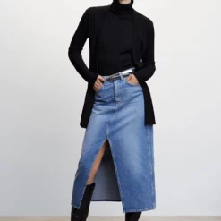 Mango Fine-Knit Cardigan -Mango popular store mango 1656 3547636 5