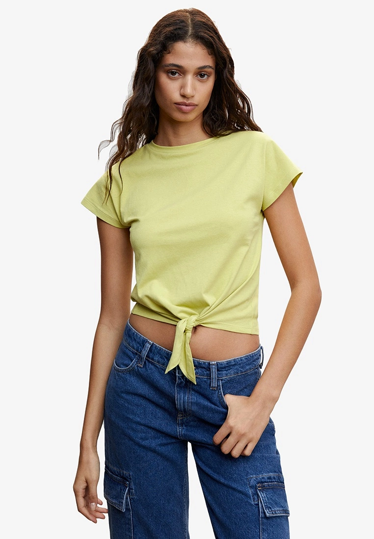 Mango Knot Detail T-Shirt 3 Mango Knot Detail T-Shirt