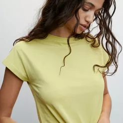 Mango Knot Detail T-Shirt 10 Mango Knot Detail T-Shirt -Mango popular store mango 1668 6447636 3