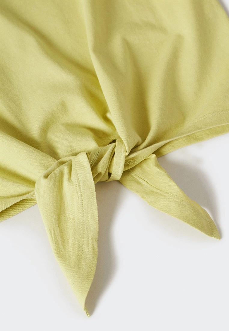 Mango Knot Detail T-Shirt 7 Mango Knot Detail T-Shirt - Image 5
