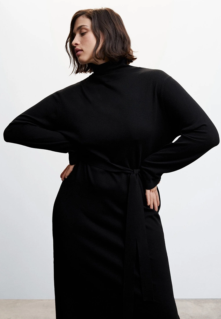 Mango Knitted Turtleneck Dress 4 Mango Knitted Turtleneck Dress - Image 2