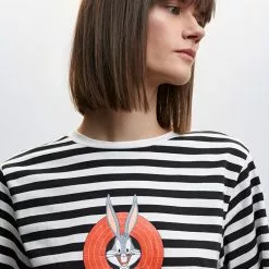 Mango Bugs Bunny Striped T-Shirt 10 Mango Bugs Bunny Striped T-Shirt -Mango popular store mango 1712 7457636 3