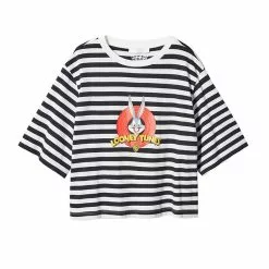 Mango Bugs Bunny Striped T-Shirt 13 Mango Bugs Bunny Striped T-Shirt -Mango popular store mango 1713 7457636 6