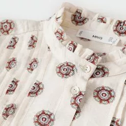 Mango Geometric Print Blouse -Mango popular store mango 1719 5547636 6