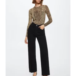 Mango Printed Long Sleeve T-Shirt 13 Mango Printed Long Sleeve T-Shirt -Mango popular store mango 1721 3489626 4