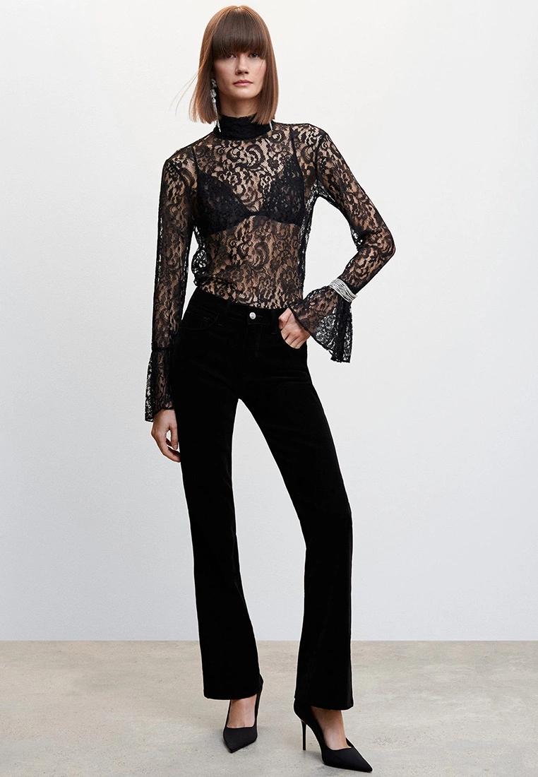 Mango Corduroy Straight Jeans 6 Mango Corduroy Straight Jeans - Image 4