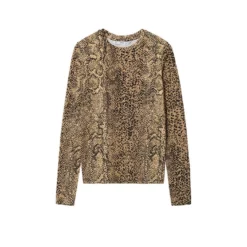 Mango Printed Long Sleeve T-Shirt 16 Mango Printed Long Sleeve T-Shirt -Mango popular store mango 1722 3489626 7