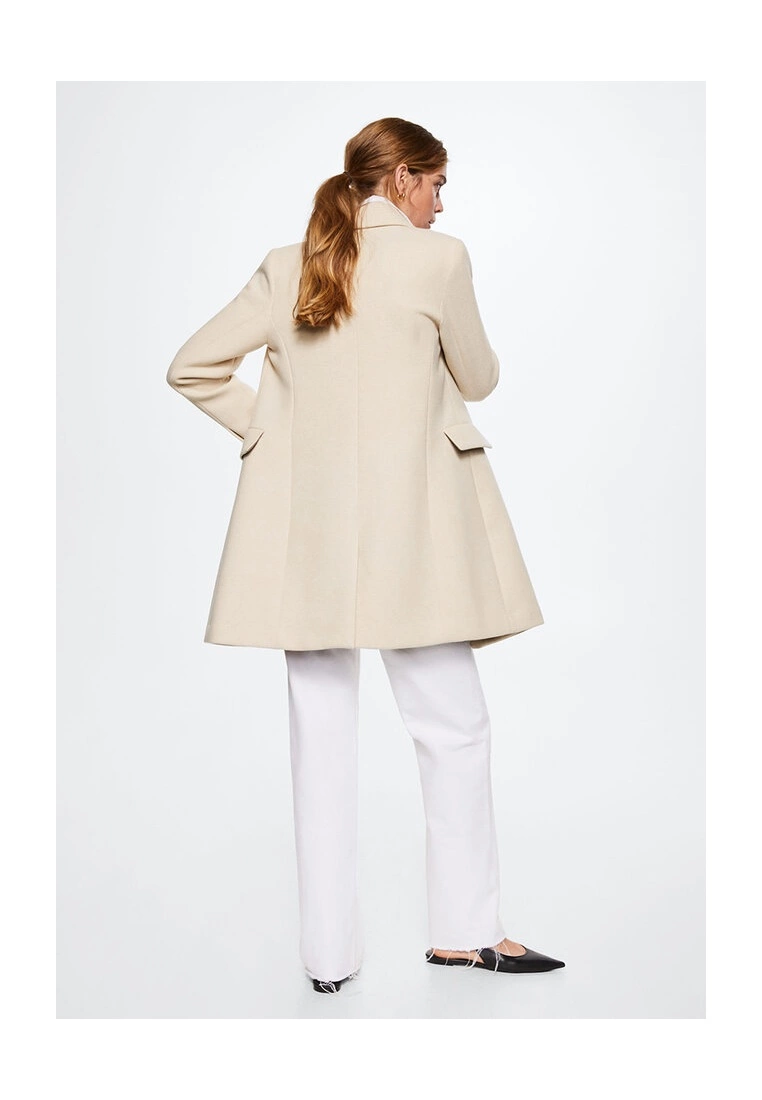 Mango Wool Double-Breasted Coat 5 Mango Wool Double-Breasted Coat - Image 3