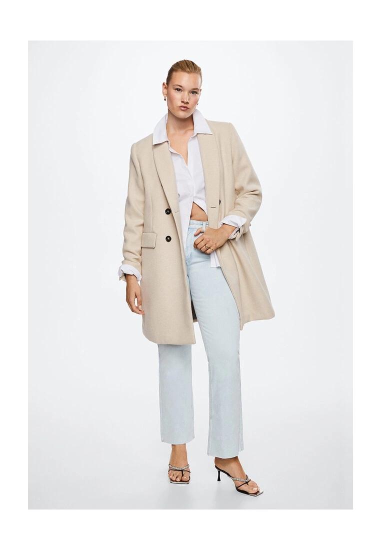 Mango Wool Double-Breasted Coat 8 Mango Wool Double-Breasted Coat - Image 6