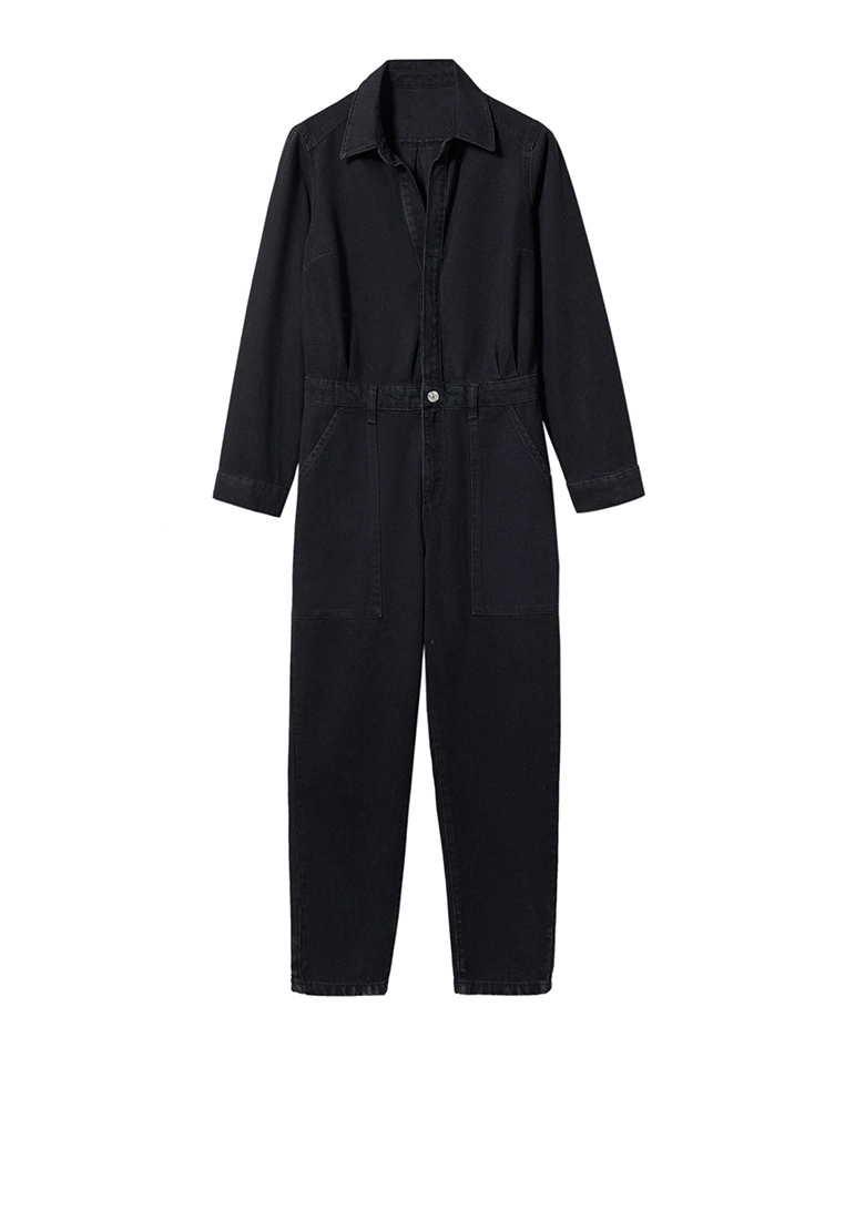Mango Long Denim Jumpsuit 9 Mango Long Denim Jumpsuit - Image 7
